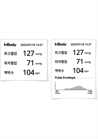 기본형(3Line) 고속/그래프 결과지결과지