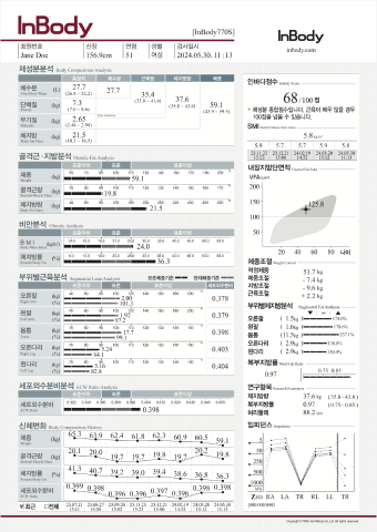 체성분결과지결과지