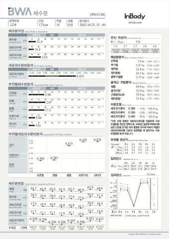 체수분결과지결과지